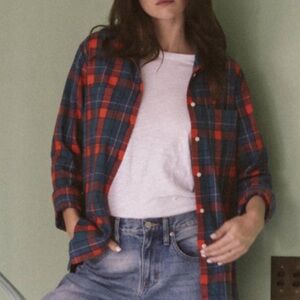 Trovata India Shirt Jacket in Merrywood Plaid
